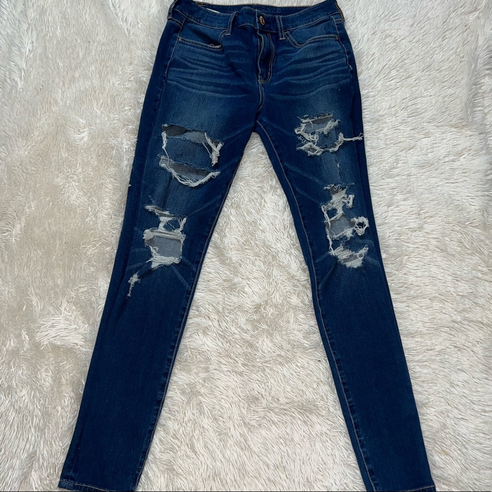 Ripped Hi Rise Dream Jean